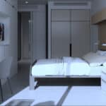 APARTAMENTO RESIDENCIAL_04_DORM. UNA CAMA DOBLE1